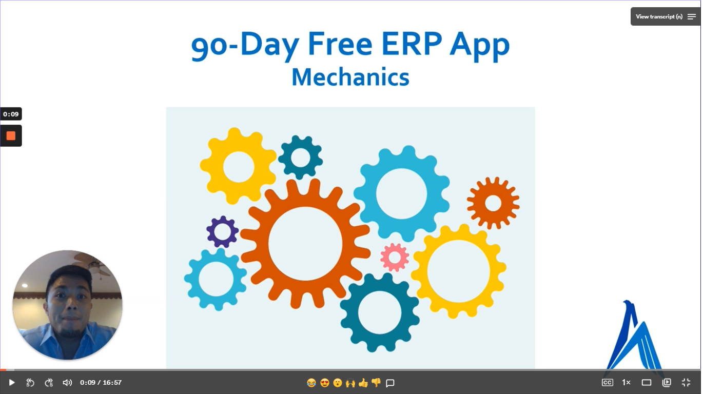 90 Day Free ERP App   Mechanics (Requirement 4)