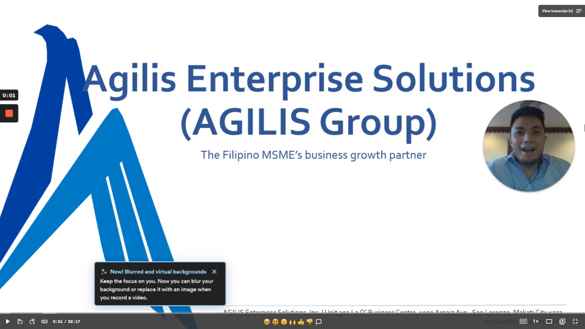 Who is Agilis? (Requirement 1)